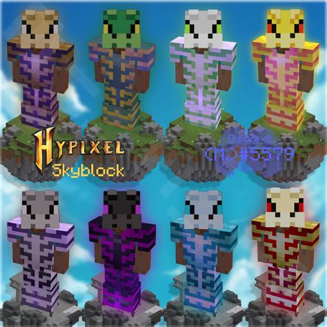 Hypixel Skyblock - Dragon Armor SETS *MAXED* - (Fast & Safe 100% seller ...