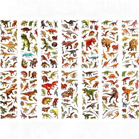 120 Foam Dinosaur Stickers - Baker Ross