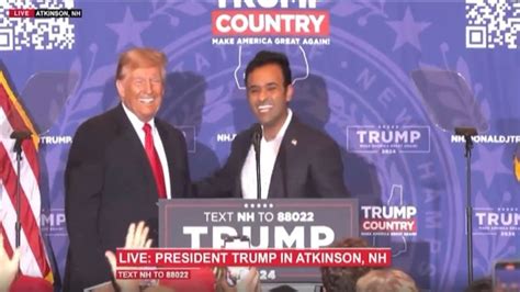 WATCH: Donald Trump Hints At Major Role For Vivek Ramaswamy In Second ...