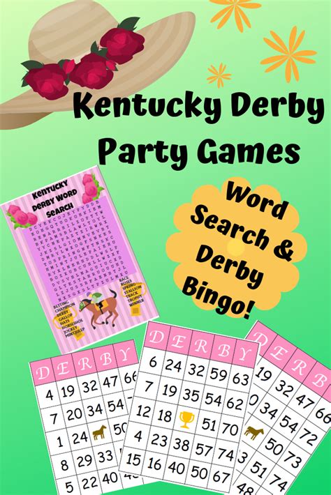 Kentucky Derby Bingo Games