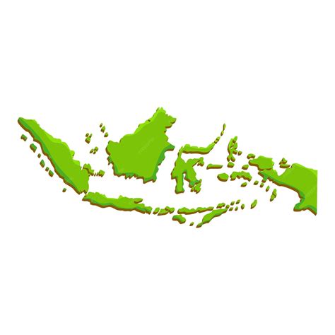 Premium Vector | Indonesia country map vector set design