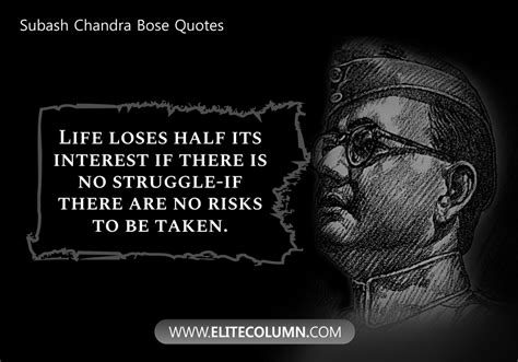 12 Subhas Chandra Bose Quotes That Will Motivate You | EliteColumn