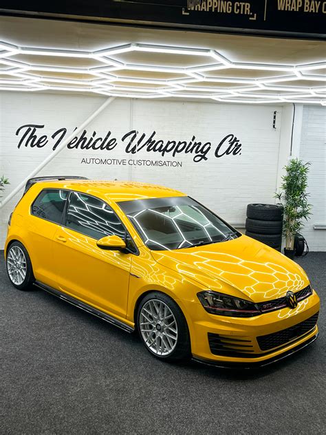 VW Golf GTI - Golden Yellow - Personal Wrapping Project