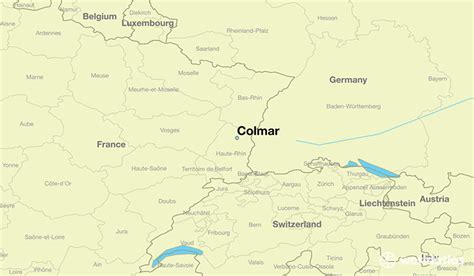 Where is Colmar, France? / Colmar, Alsace Map - WorldAtlas.com