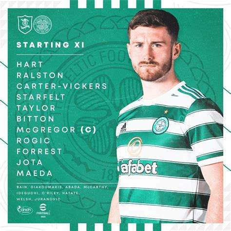 Today's lineup : r/CelticFC