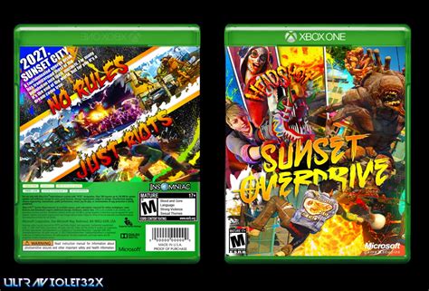 Viewing full size Sunset Overdrive box cover