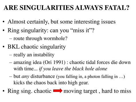 PPT - SINGULARITY THEOREMS PowerPoint Presentation, free download - ID:7050036