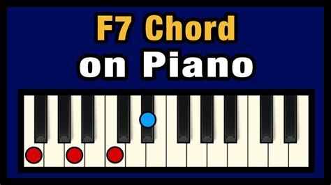 F7 Chord on Piano (Free Chart) – Professional Composers