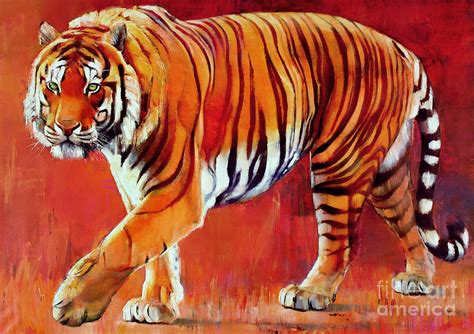 Bengal Tiger Painting by Mark Adlington - Pixels