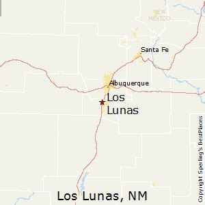 Los Lunas New Mexico Map - Topographic Map World