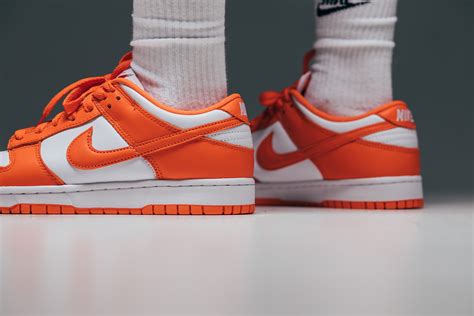 Nike Dunk Low Syracuse (Orange Blaze) Dropping This Weekend ...