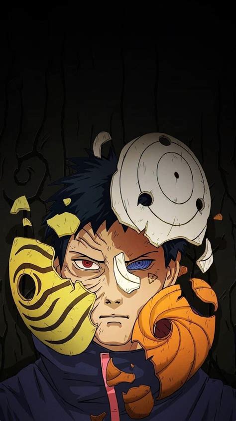 Download "The Many Faces of Obito" Wallpaper | Wallpapers.com