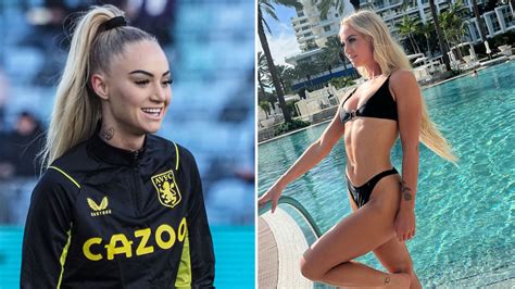 Aston Villa star Alisha Lehmann says she's 'disappointed' with fans who ...