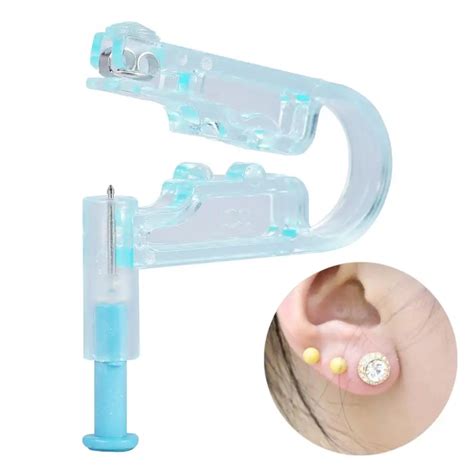 2pcs Aseptic Ear Piercing Kit Women No Pain Disposable Safe Sterile ...