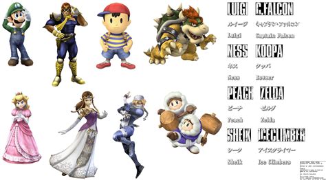 Download Super Smash Bros. Brawl Sprites - Wii