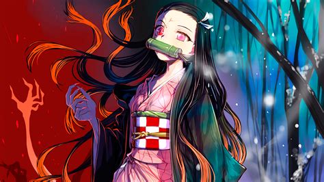 Anime Demon Slayer Nezuko Kamado Wallpaper