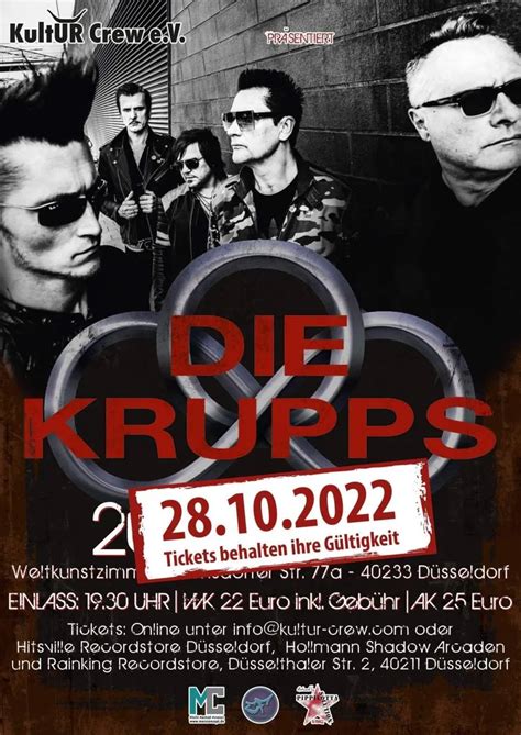 Concert Die Krupps - 28/10/2022 - Düsseldorf - Weltkunstzimmer - Allemagne