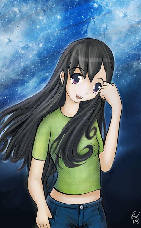 Random Anime Girl by raveenz on DeviantArt