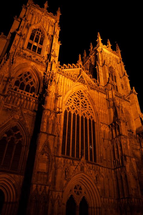 York Minster At Night Free Stock Photo - Public Domain Pictures
