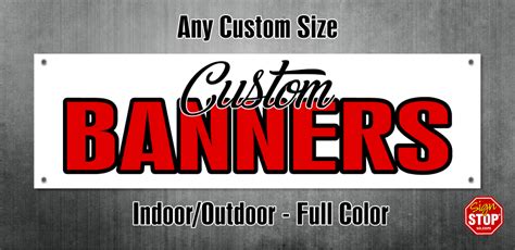 Custom Banners | Sign Stop