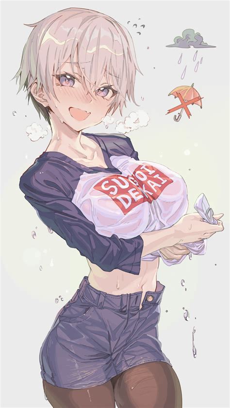 hong uzaki-chan wa asobi tai! uzaki hana pantyhose see through shirt ...