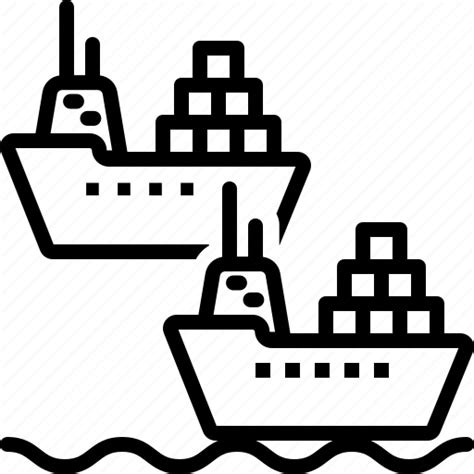 Fleet, ships, group, automobile, vehicles, traffic, team icon - Download on Iconfinder