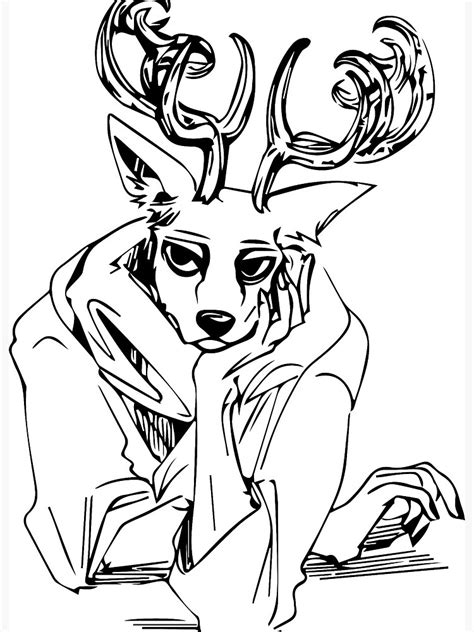 "Beastars Louis" Art Board Print by Toropix | Redbubble