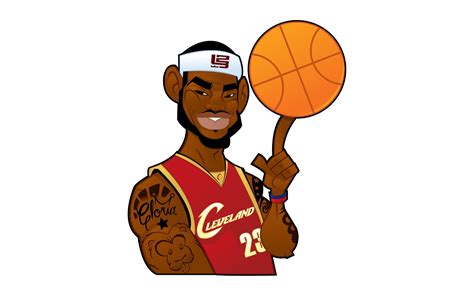 LeBron James Cartoon Wallpapers - Top Free LeBron James Cartoon ...