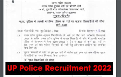 UP Police Recruitment 2023, know to apply, eligibility criteria, check at uppbpb.gov.in