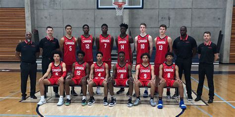 Nine Ontario Athletes Named to Men's U16 National Team • Ontario Basketball Association