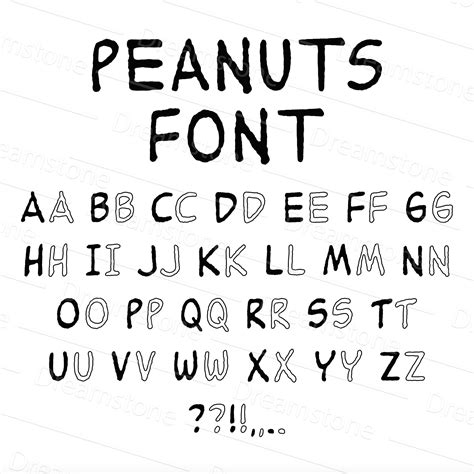 Peanuts Font Peanuts Font Svg Peanuts Alphabet Font P - vrogue.co