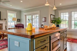 Moss Green Kitchen - Eclectic - Kitchen - Boston - by White Wood Kitchens | Houzz