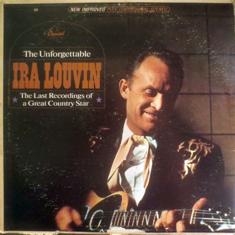 Ira Louvin - The Unforgettable Ira Louvin (Vinyl, LP, Stereo) | Discogs