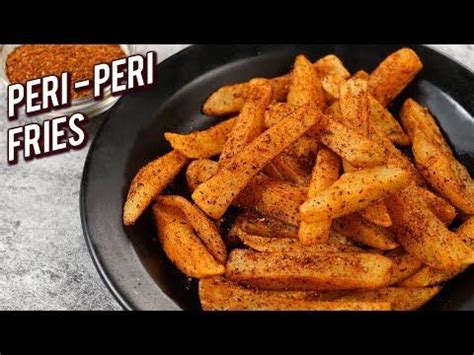 Peri Peri French Fries Recipe - Homemade Peri Peri Masala For Fries ...