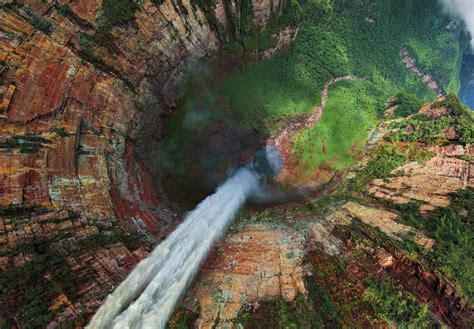 MichaelPocketList: Aerial view of Angel Falls, Venezuela [2048x1422 ...