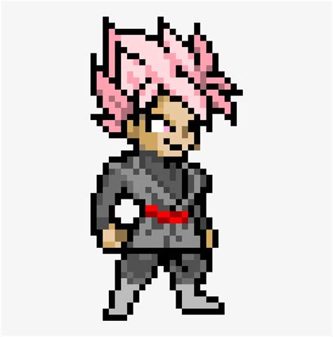 Goku Black Ssj, Minecraft Cottage, Pixel Art Characters, Image Transparent, Kaga, Black Art, Png ...