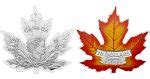 Canadian 2016 Coin Shaped Like Autumn Maple Leaf | CoinNews