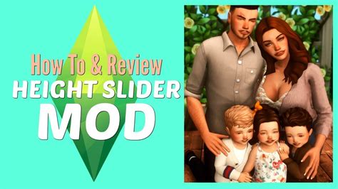 Sims 3 Height Slider Mod