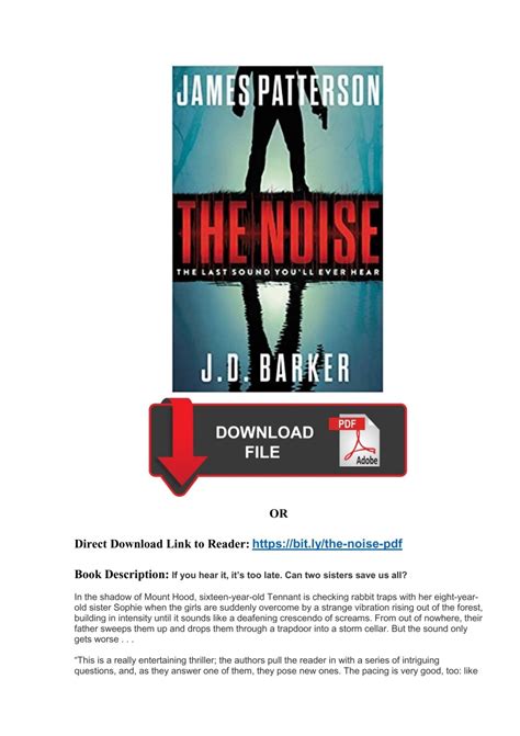 [Full Book] PDF Download The Noise by James Patterson