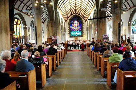 BBC Songs of Praise filming at St Andrew's Church in Plymouth ...