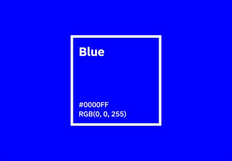 Blue Color - Hex, RGB, CMYK, Pantone | Color Codes - U.S. Brand Colors