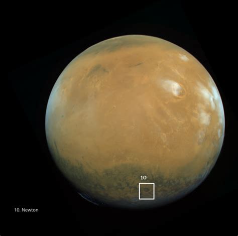 Craters — NYUAD's Mars Atlas: Explore Mars with the Hope Probe