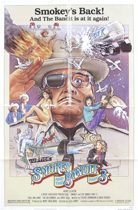 Smokey And The Bandit 3 Movie Cast - Poster Unsigned Circa 1983 | HistoryForSale Item 261834