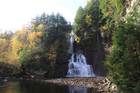 High Falls (Chateaugay) - Waterfall in New York's Far North