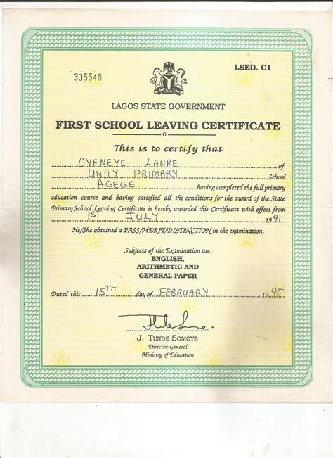 Sample certificate for pre school leaving certificate - gsarepair