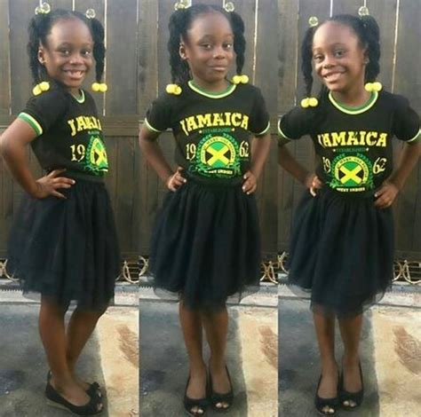 Definitely feeling herself in her Jamaica Day outfit | Jamaica outfits ...