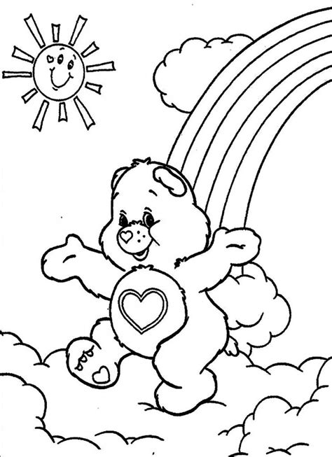 Free Printable Care Bear Coloring Pages For Kids