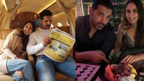 John Abraham shares adorable pictures with wife Priya Runchal as he ...