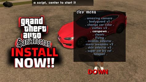 Install 136+ Cleo Cheats for GTA San Andreas Android | With Cleo( Script + APK) For All Android ...