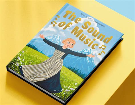 The Sound of Music - Book Cover on Behance